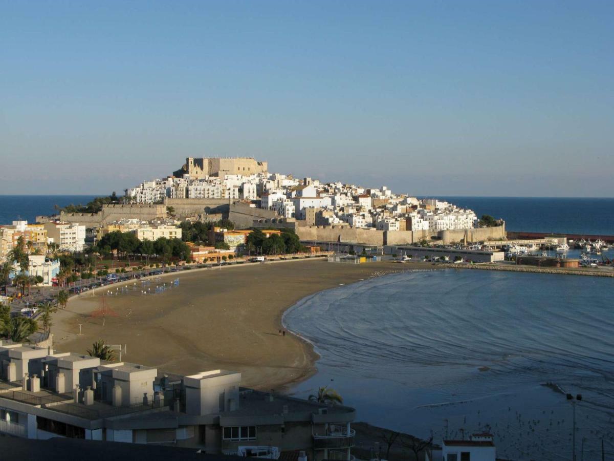 Primera Linea En Playa Sur. Plaza Constitucion Peñíscola 외부 사진